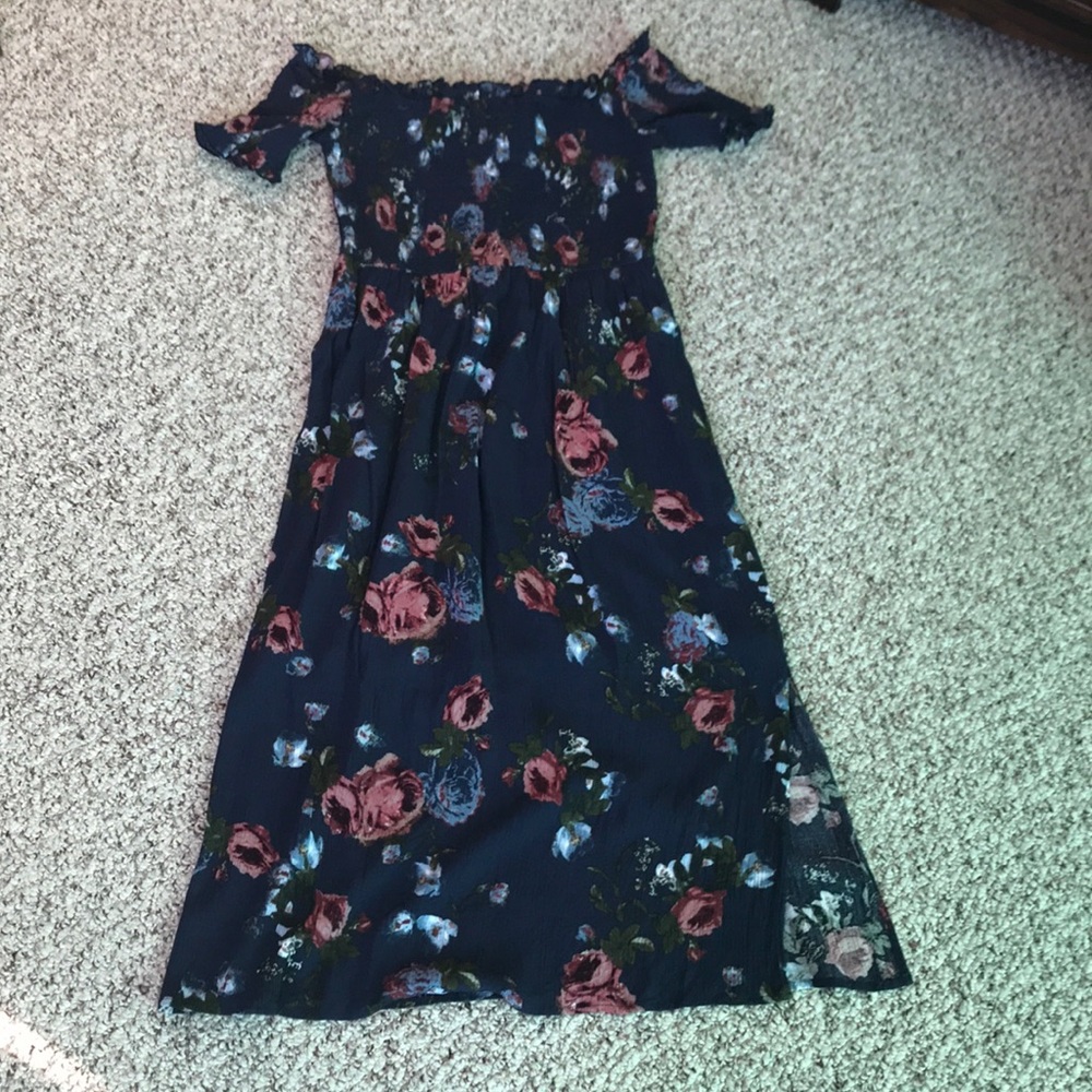 Off the shoulder dress
